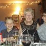 Mum, George, Dom and Jonathan - Christmas 2015