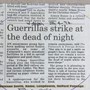 1996 The Urbane Guerillas strike again (4am!)
