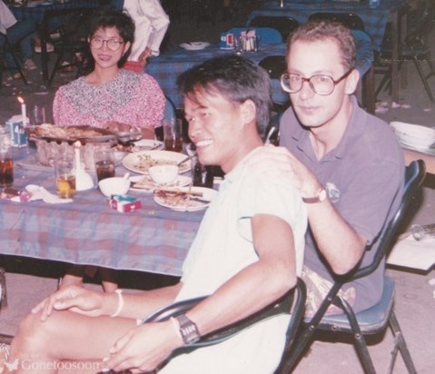 Lao Restaurant, Chiang Mai, 1990