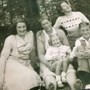 Betty, Mary, Stan, and Anne with their mom