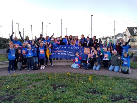 On 6 Oct 2018 Nadine & her colleagues from Bupa organised a 'Walk The Lights' sponsored walk.