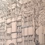 Drawing of Collingham Gardens 1974