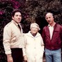 Howard, Gertrude "Trudi" Duby Blom and Earl, Na-Bolom, San Cristobal de las Casas, Chiapas, 1984
