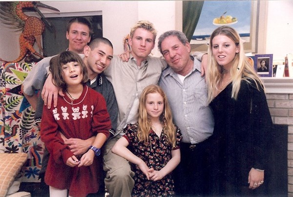 Grandchildren July, Jimmy, Ricky, Howard, Dane, Elle and Tesa, 1998