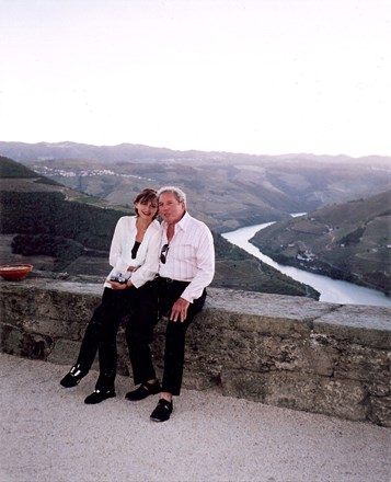 Howard and Bev- Port Wine Valley-- Portugal