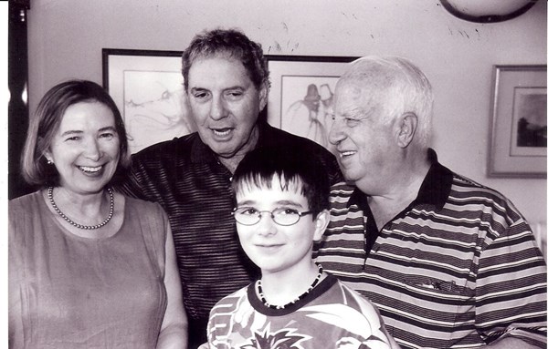 Helga, Yilmaz, Yakub, Istanbul sept. 2002