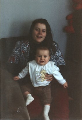 Sally and Joseph (7 months) - 22nd April 1998