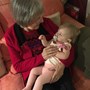 Nana and her great-granddaughter