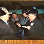 Bob Gran, Don McConachie, Steve Prunella, and Bob - chatting at Bob's bday at Shoemaker