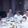 Bob with his son Steve, younger brother Glenn, and mother Mertella
