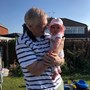 Simon and granddaughter Arwen 