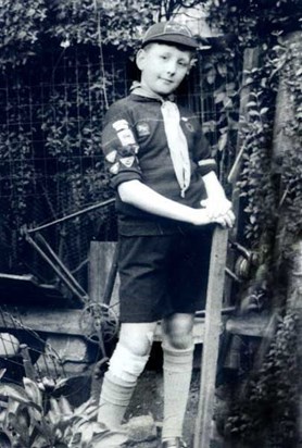 Nick/ China - A proper Boy Scout aged eight 
