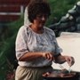 Barb cooking at Gig Harbor house