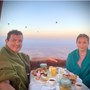 Breakfast in the clouds with my baby over the Atlas Mountains, Marrakech