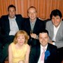 James after the Hornchurch election count in 2005, alongside Eleanor Laing, Stephen Metcalfe, Simon Jones and Chris Whitbread