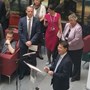 James addressing MHCLG staff for first time on 30 April 2018
