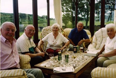 Anna with Hugh, Patrick, Denis and Patsy