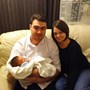 Scott's fiancee Jade with their nephew Freddie