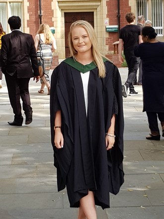 Maisie&#39;s graduation on 20th July 2018