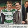 Proud Day for cha with his dad in Celtic Park .x