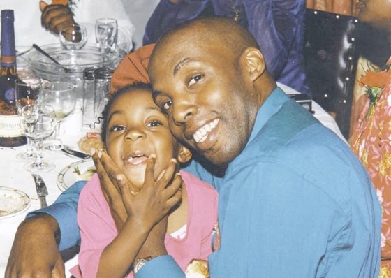 Barry with Daughter Naimah