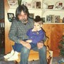  William with his Uncle Johnny - Christmas 1993