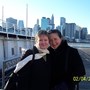 Sandy with Debbie Kovacs at Bargemusic in NYC 2007