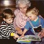 Grandma Parr, Chase and Josh reading