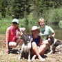 Sandy & Lindy with Roz, Lisa & Gracy at the Pond in Baltimore