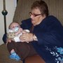 Christmas 2009 Grandma and keegan