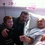me and my son kyle visiting mom in good hope hospital