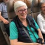 Jane on the Rocky Mountaineer in May 2019