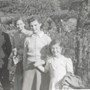 1950 Summer with Cousin Monica, visiting Uncle Ben, Auntie Edna and Cousin Janet at Quinton, Birmingham