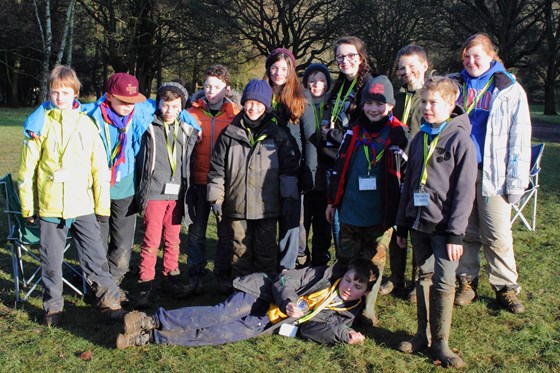 2015 Fire and Ice camp with Scouts