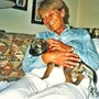With puppy Ellie 2003