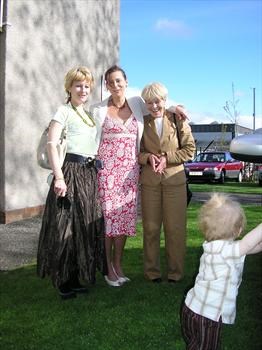 With Wendy, Gwyn &amp; Jos at Dot &amp; archie&#39;s wedding