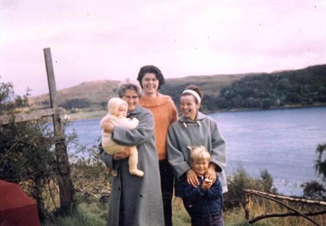 With Dot, Mum-in-law, Angus &amp; wendy c1964
