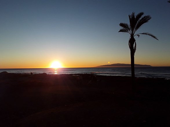 Sunset over Gomera - Feb 2020