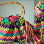 My Fat Bottom Bag inspired and made from Wink's blog.....RIP sweet, talented lady :(