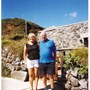 Mum with dad on holiday in Cornwall 