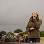 Annabel singing at Len's farming family day
