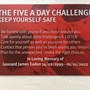5 A Day Challenge cards