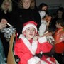 Aaron was Father Christmas at Cherry Oak School
