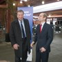 With Lord Adonis at Birmingham Moor Street 2011