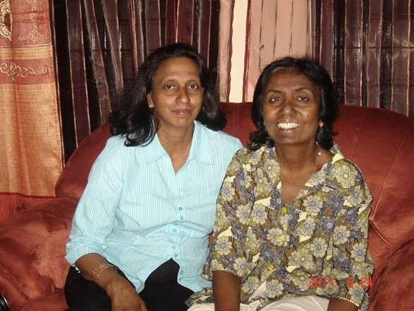 Sister-In-Law Dharshi &amp; Annette - Colombo 2011