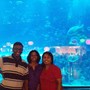 Dubai Aquarium with sister-in-law Dharshi