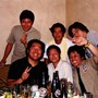 2002 with best friends in Japan - Masueda, Mano, Yamano, Dogan, Ohigashi