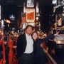 With sister Nami in New York 2001
