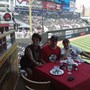 At the tribe game, Jason, Mia and Me