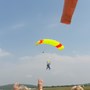 Caitlins friend Caitlin Tyson doing a sky dive and raised over £1000 for the air ambulance 